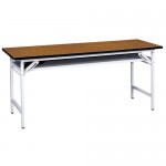 PU黑邊木紋折合式會議桌180×90×74cm