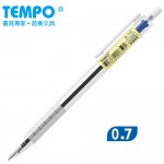 TEMPO B-112 黑0.7mm中油筆