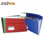 HFPWP F4310-N 六層分類風琴夾+名片袋