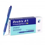 Double DABP21002藍0.5mm按壓滑溜原子筆