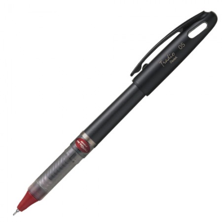 Pentel BLN115A-B黑桿紅芯0.5 極速鋼珠筆