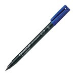 STAEDTLER MS313-3 藍S 0.4油性筆
