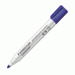 STAEDTLER MS351-3藍防乾白板筆(圓頭)