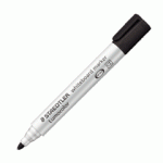 STAEDTLER MS351-9黑防乾白板筆(圓頭)