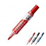 Pentel EMWL5BF-B 紅色 後壓式彈力白板筆
