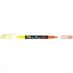 Pentel SLW8-GF 黃+橘 雙色螢光筆