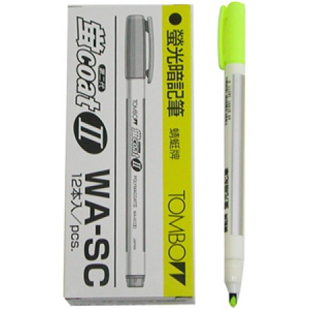 TOMBOW WA-SC-91 黃色 螢光筆