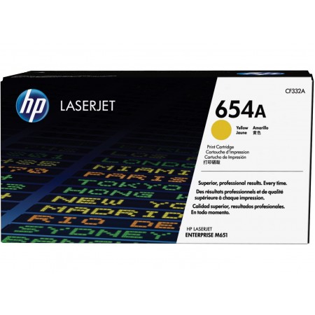 HP  CF332A  原廠碳粉匣 654A