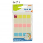 N次貼 66515 3色-120片分類索引片(黃+粉紅+藍)