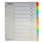 HFPWP IX902 10段塑膠五色分段紙