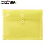 HFPWP GF218 黃 橫式透明文件袋