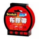 3M 2024R紅色強力防水布膠帶24mm×15yds