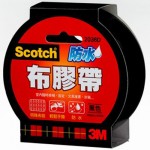 3M 2036D黑色強力防水布膠帶36mm×15yds