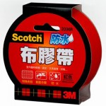 3M 2036R紅色強力防水布膠帶36mm×15yds