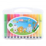 利百代 W-010-24 水漾可水洗彩色筆24色
