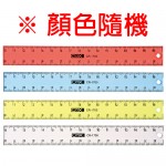 COX CR-1700透明直尺17cm (隨機色出貨)