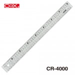 COX CR-4000透明直尺40cm