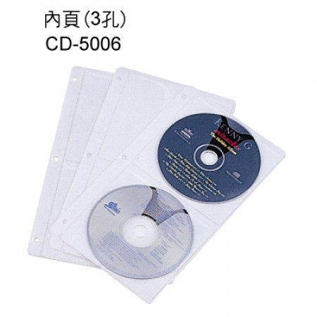 雙鶖 CD-5006光碟保護套4片x10入