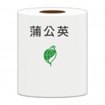 蒲公英876800F環保大捲擦手紙1.5KGx12捲/箱