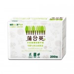 蒲公英874806環保擦手紙 200抽x20包